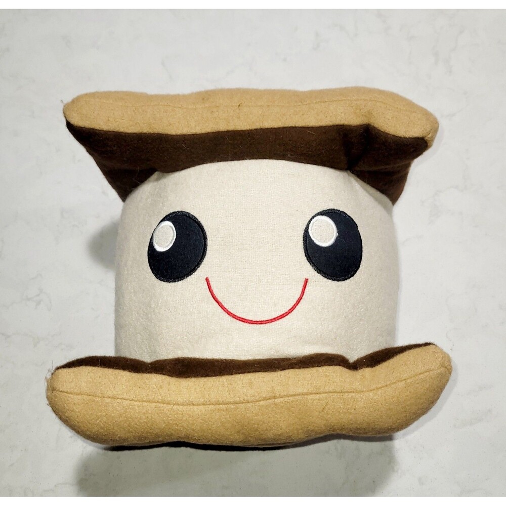 RCrate Barrel Land Of Nod Smore Plush NWOT RARE LIMITED 11X11 - Picture 2 of 10